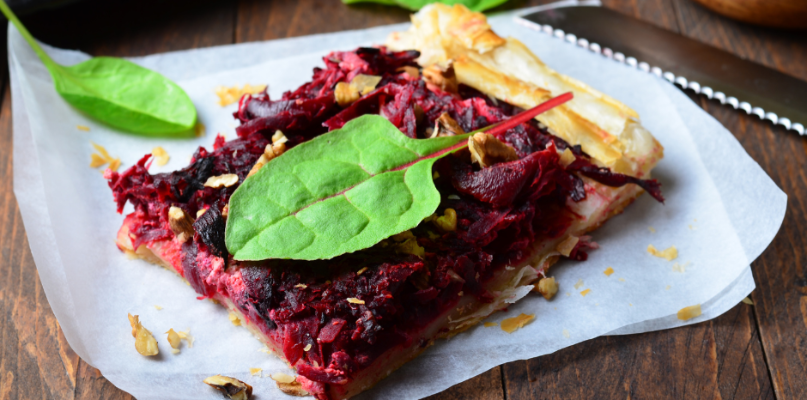 Tarte aux betteraves