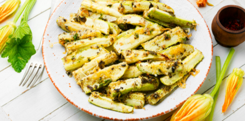 Courgettes au beurre noisette citronné
