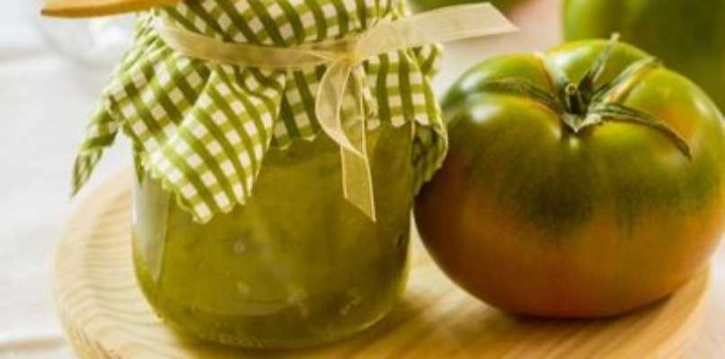 Confiture de tomates vertes