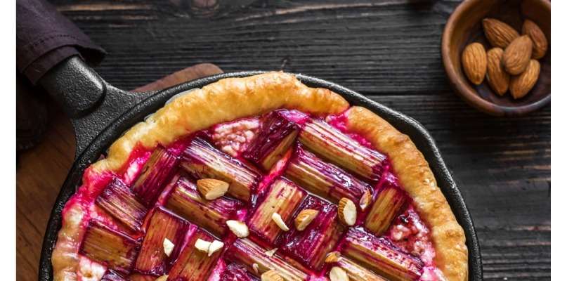 tarte à la rhubarbe